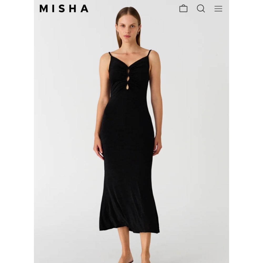 New MISHA Cambria Jersey Dress XS